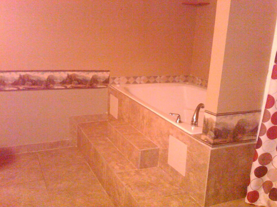 Downstairs Jacuzzi off master bedroom