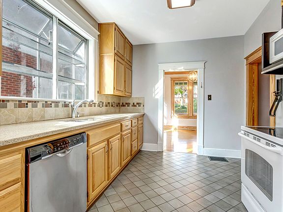 Lots of counter space in the kitchen and tons of natural light.