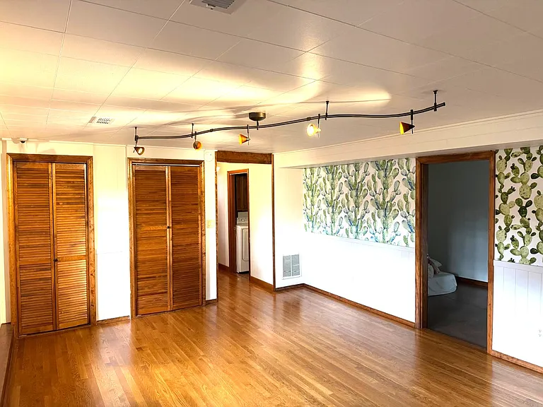 Family room on lower level