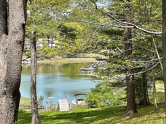 Front yard, dock view