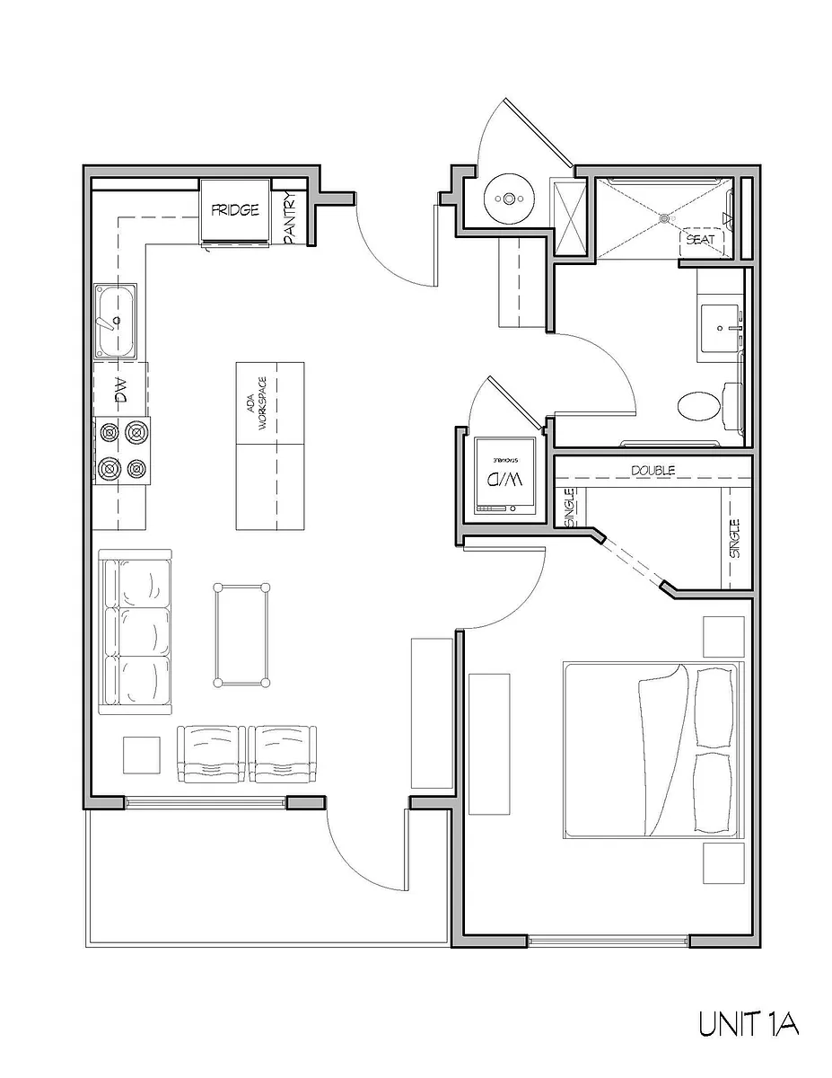 Floor plan 1A