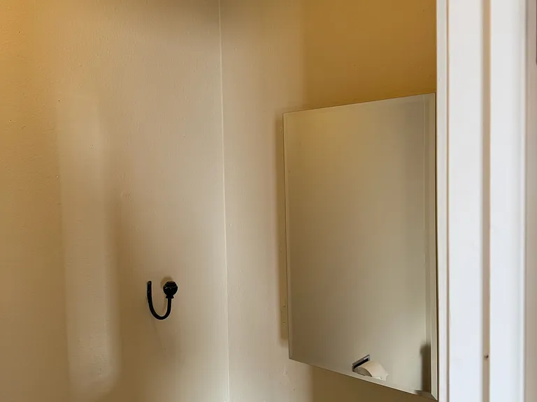 Main level half bath