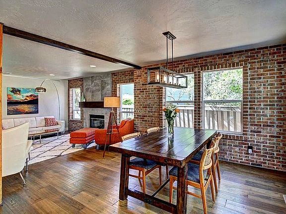 Dining Area + Living Room