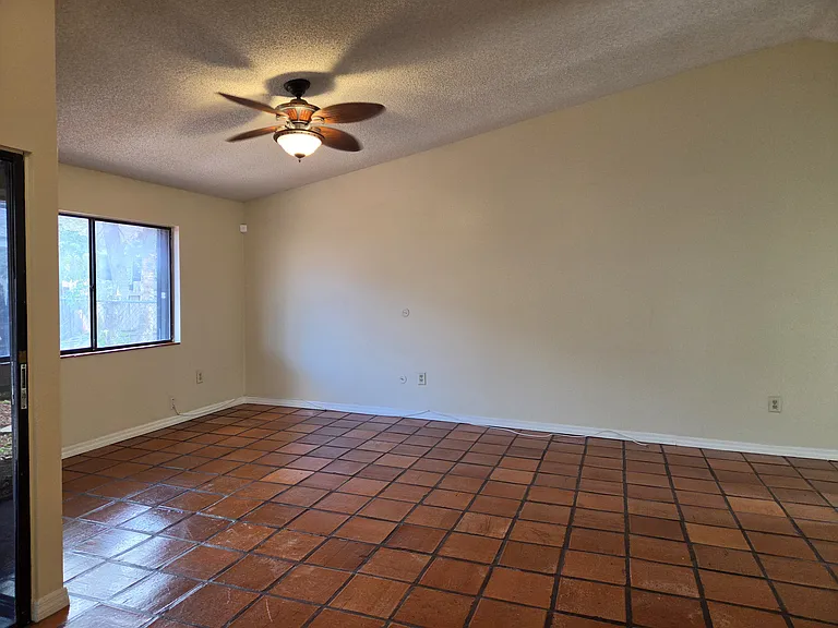 From Kitchen to living area