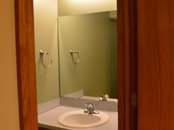 Main level half bath