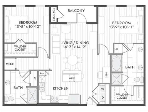 Floor plan C6a