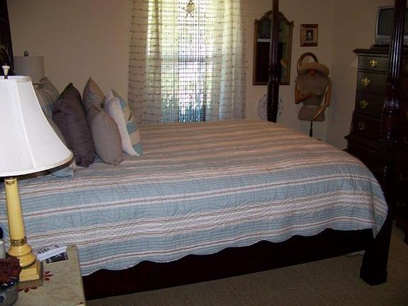 Guest rooms are spacious and have large closets.  There is a