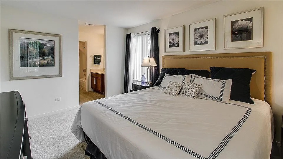 Master Bedroom with attacted vanity bathroom