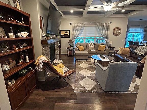 Living room view from foyer