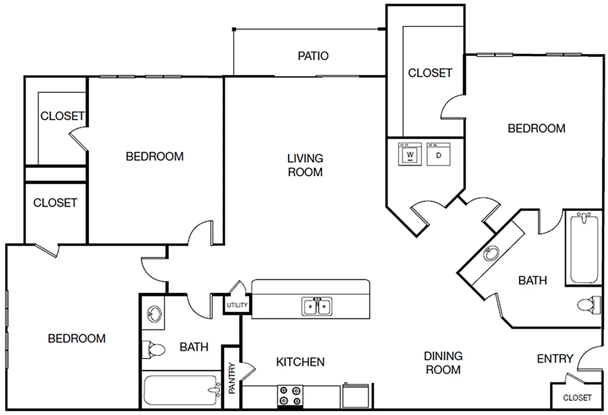 Floor plan The Aruba