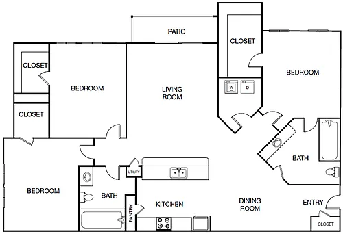 Floor plan The Aruba