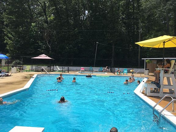 Community pool and tennis