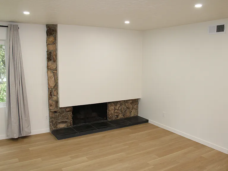living room fireplace