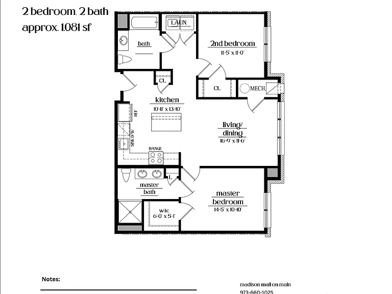 Madison Mall on Main Luxury Apartments — Photo 30