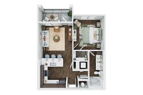 Floor plan The Solis