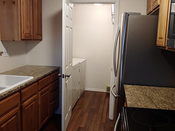 laundry and kitchen