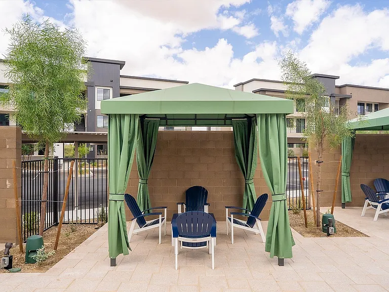 Poolside Cabanas