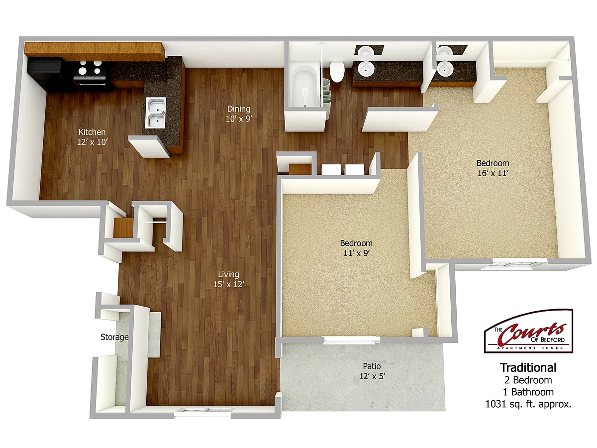 Floor plan Traditional