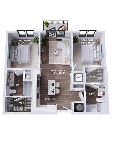 Floor plan B5B