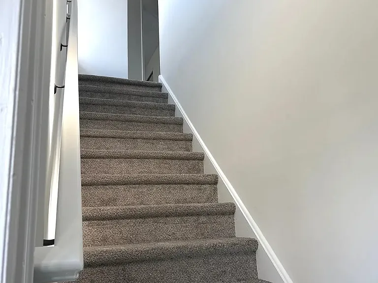 stairs to the living room