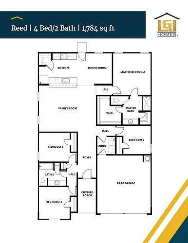 Floor plan Reed