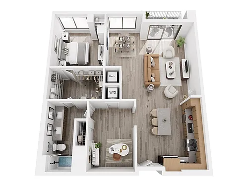 Floor plan A19