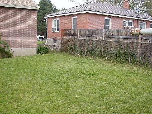 Back Yard looking Northwest
