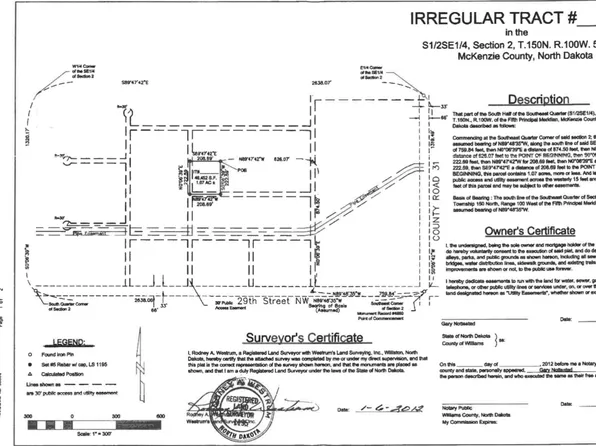 Lots 5&6 Block 4 Solid Rock Development St, Arnegard, ND 58835