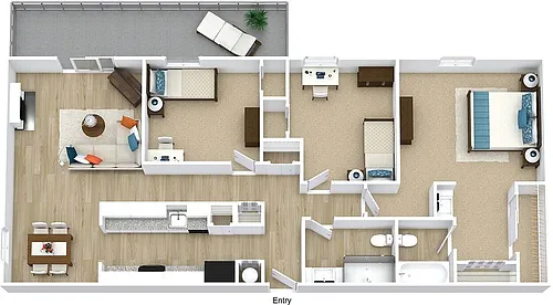 Floor plan C1