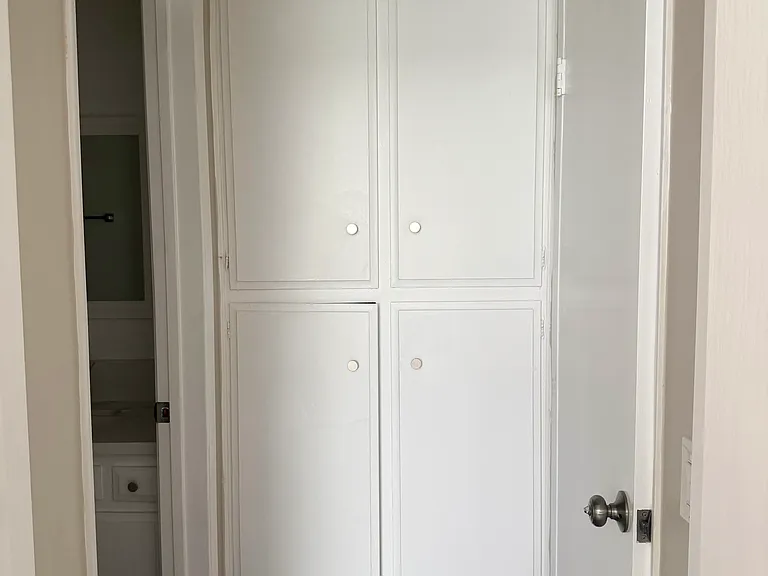 Bedroom #1 storage closets