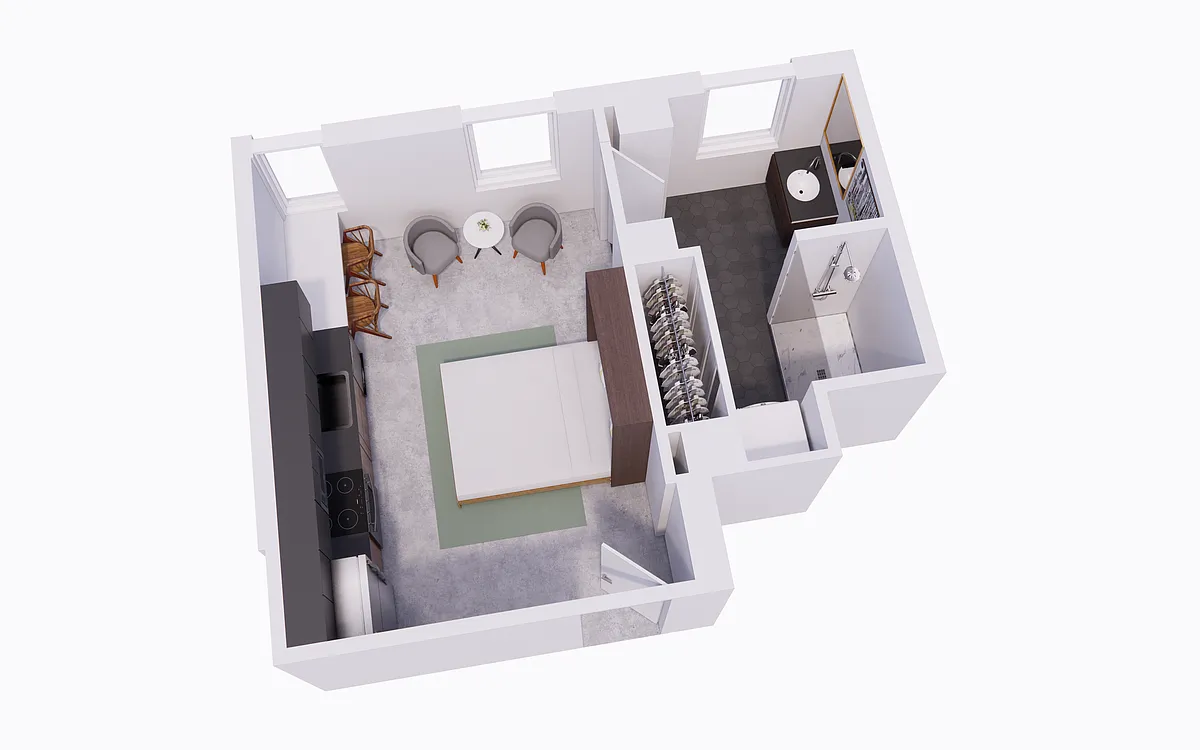 Floor plan The Thaddeus