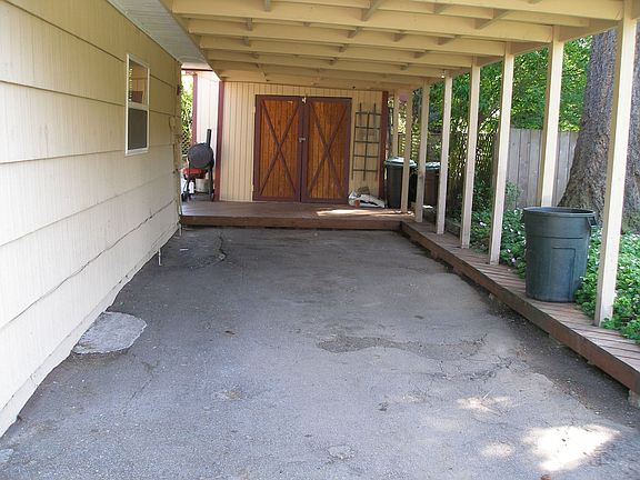 carport and garden shed