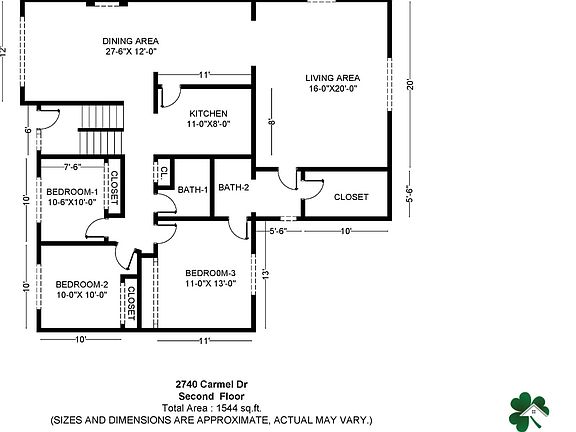 2nd image of 2740 Carmel Dr
