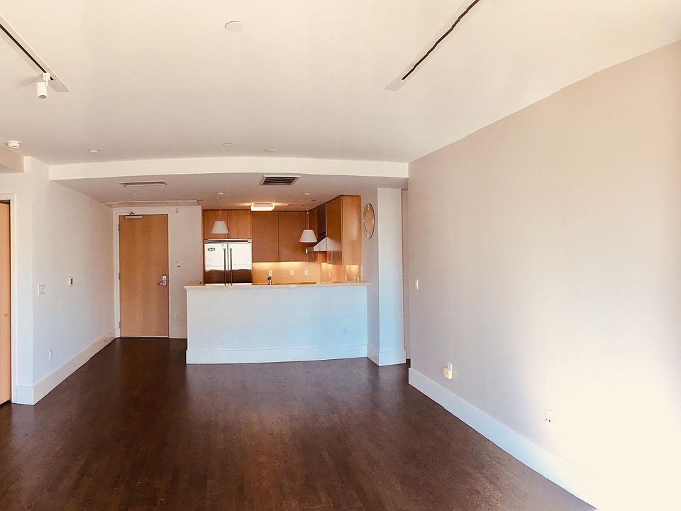 Living room and kitchen
