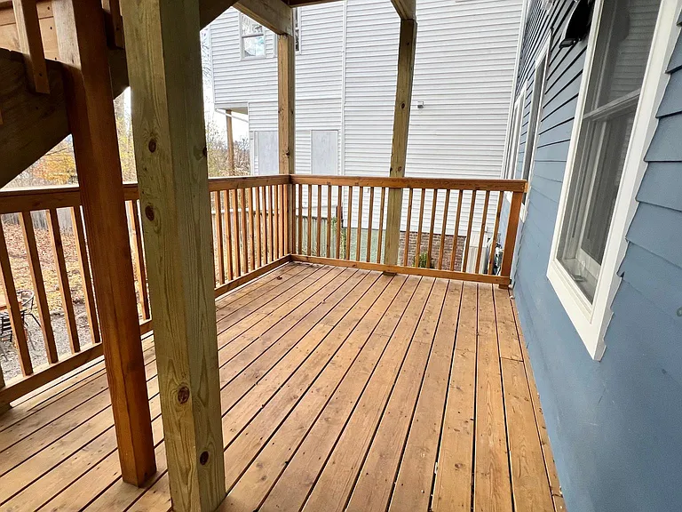 Rear Deck for this unit's tenants exclusively