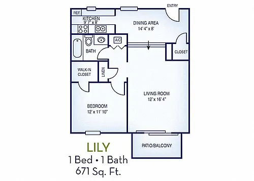 Floor plan Lily
