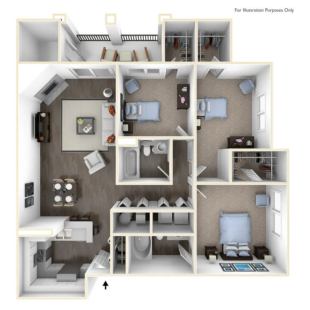 Floor plan Summit Peak