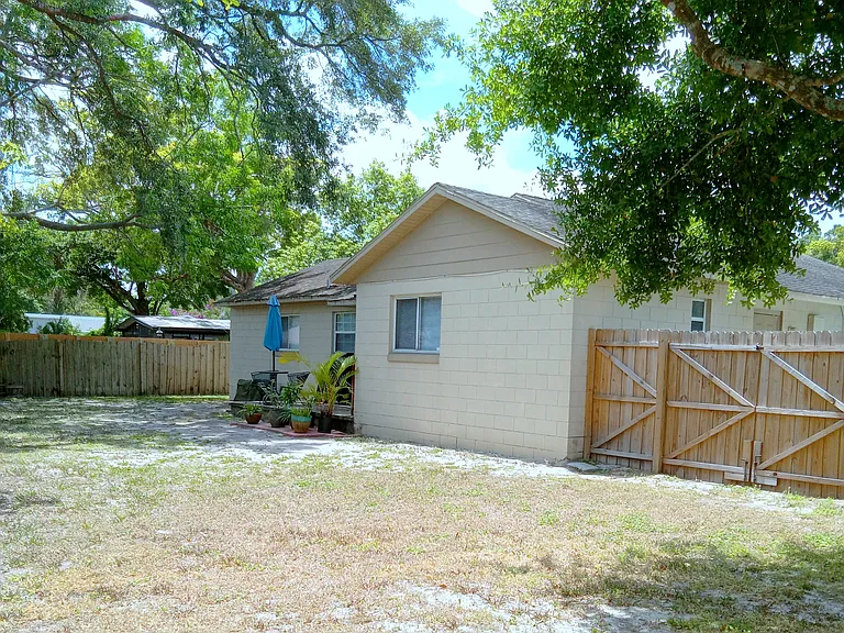 FENCED IN BACKYARD