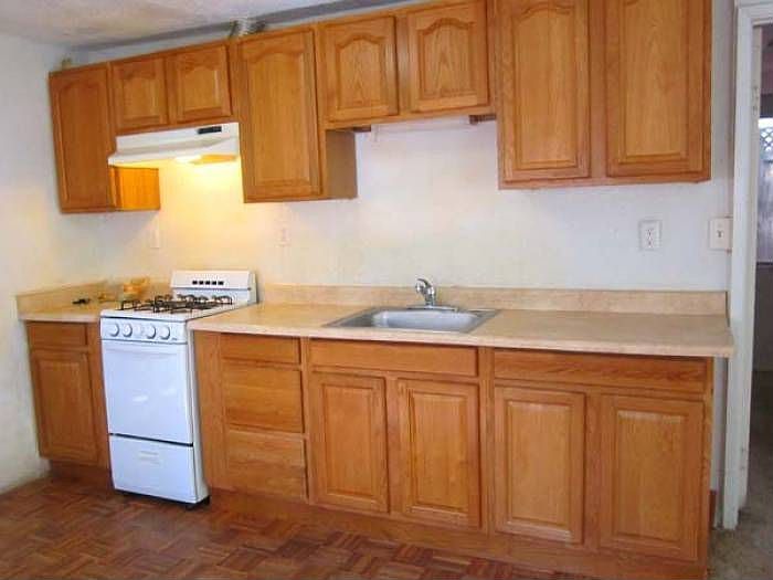 Kitchen with gas range