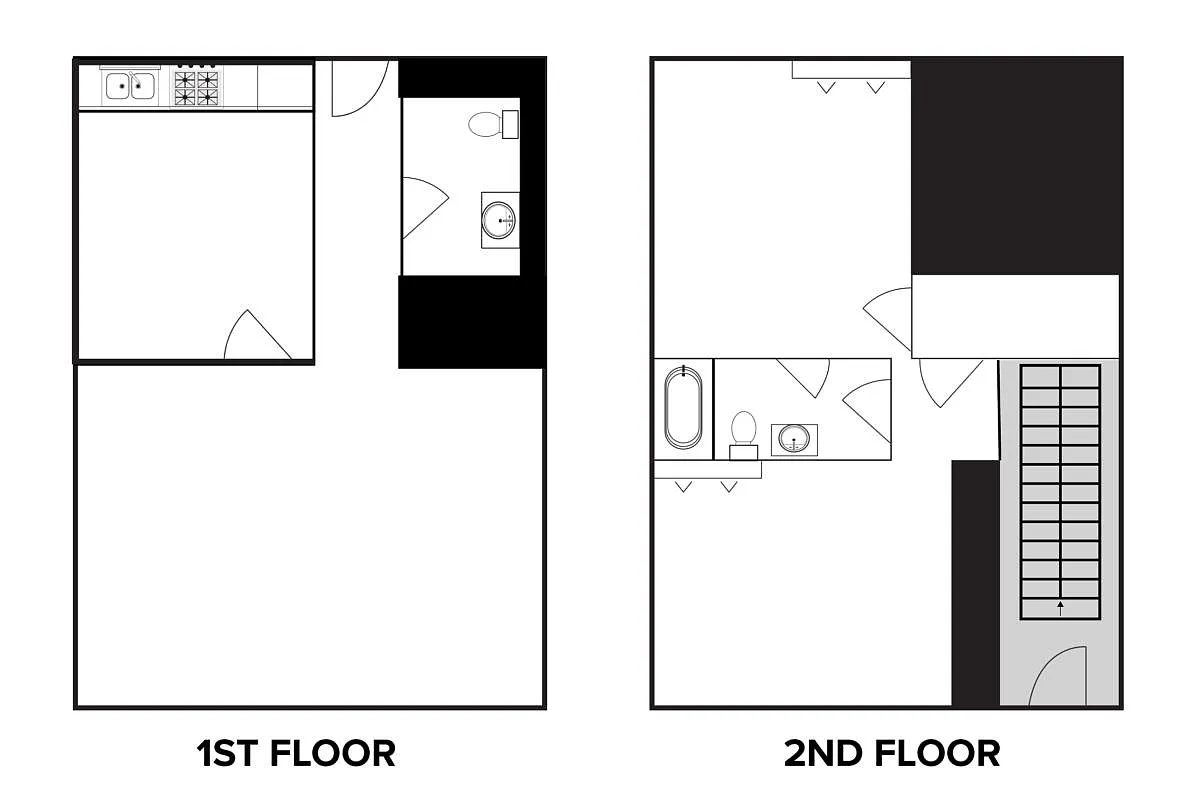 Floor plan 2 Bed