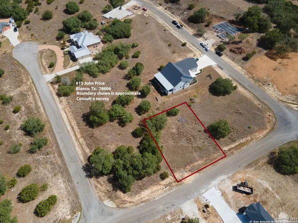 815 JOHN PRICE LOT 1063, Blanco, TX 78606