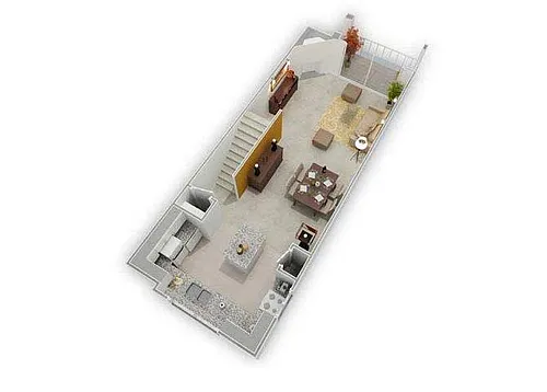 Floor plan Windward Townhome - Standard