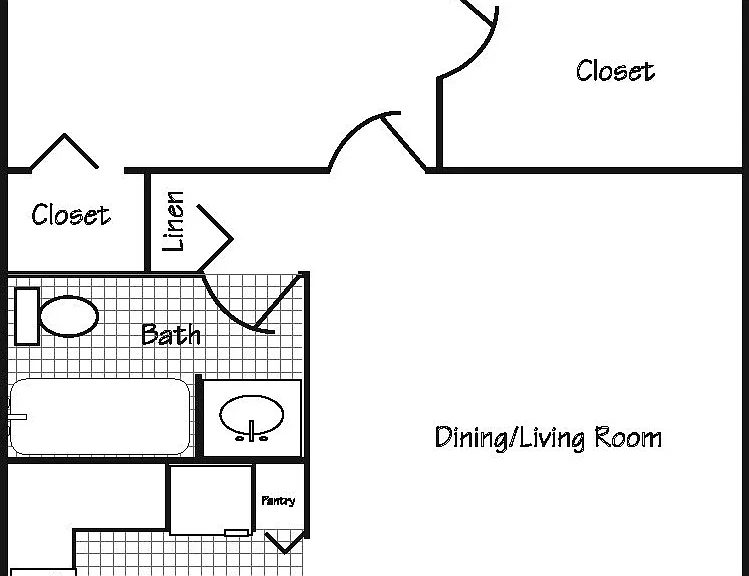1 Bed 1 Bath 1 Bed 1 Bath