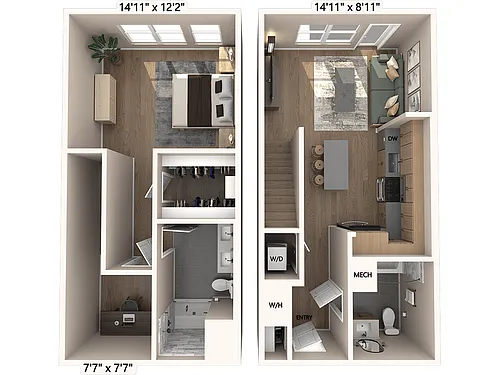 Floor plan A8-D-Signature