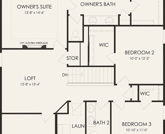 Second Floor 4 br 2.5 ba