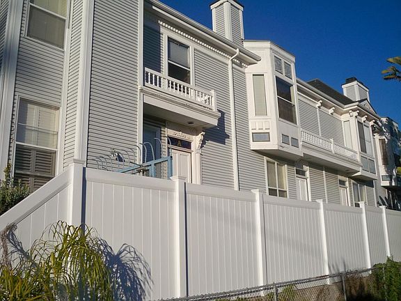 Side View of townhome