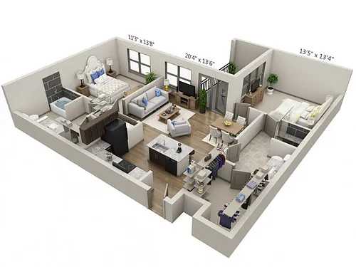 Floor plan Stretto