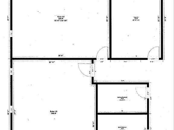 Suite 113 Floor Plan