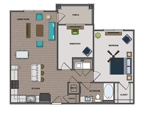 Floor plan Fuller
