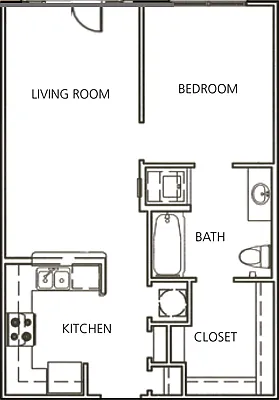Floor plan Toulouse
